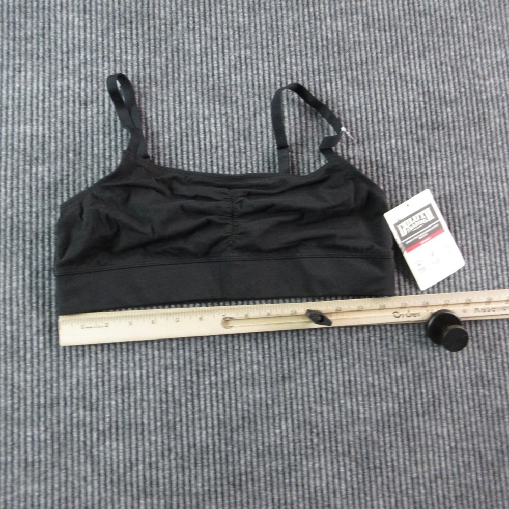 Duluth Trading Co Bralette Bra Womens MED Black Organic Cotton Wireless NWT